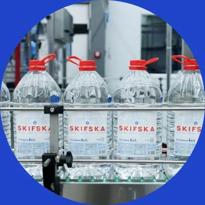 Автоматизований розлив води на лінії SKIFSKA